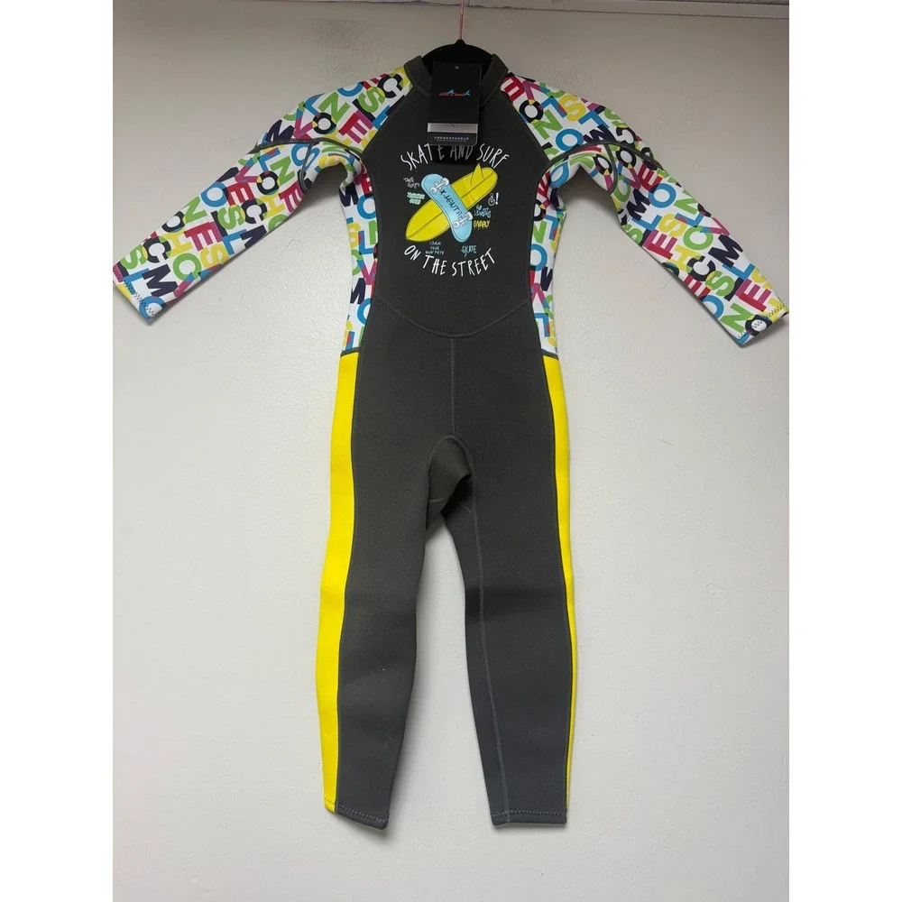 Dive & Sail Kids Wetsuit Youth Size L Full Body Swimsuit Neoprene‎ Youth